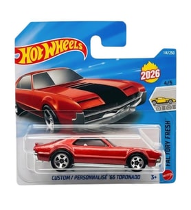 Hot Wheels Custom Personnalise 66 Toronado JJH45