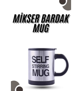 Karıştırıcı Özellikli Mikser Kupa Bardak Kompakt Taşınabilir Mug