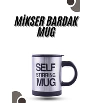 Karıştırıcı Özellikli Mikser Kupa Bardak Kompakt Taşınabilir Mug