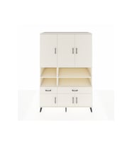 Kronos Dolap 8 Raflı 2 Çekmeceli 6 Kapaklı 132x59x195 Aytaşı-Aytaşı/Aytaşı