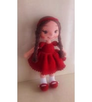 Betüş Bebek Amigurumi Organik Oyuncak