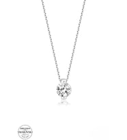 SWAROVSKİ TAŞLI  CRYSTAL 925 AYAR GÜMÜŞ KOLYE