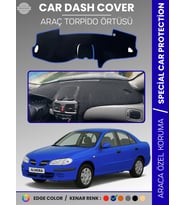 NİSSAN ALMERA KAPAKLI (2000-2006) Torpido Örtüsü Premium Torpido Koruma Araca Özel UV Koruma