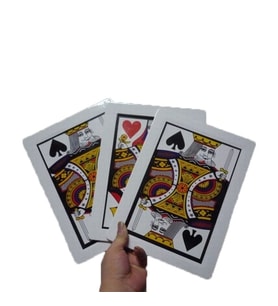 Sihirbaz Kartları 3 Kart