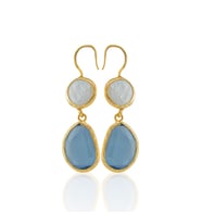 Kadir Jewellery 22 Ayar Altın Kaplama Kadın İnci Küpe -El İşçiliği Ve Hipoalerjenik Küpe