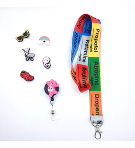 oldskoolbutik Cross Jibbitz Sağlıkçı Terlik Süsü Seti
