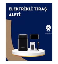 Mey İthalat® Ultra İnce Elektrikli Tıraş Makinesi USB Şarjlı ve Su Geçirmez