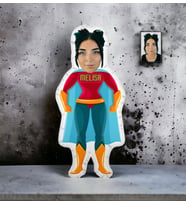 Yastık Adam Kişiye Özel İsimli Super Kahraman Yastık-33