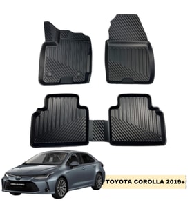 Toyota Corolla Sedan 2019+ 3D Havuzlu Araca Özel Oto Paspas