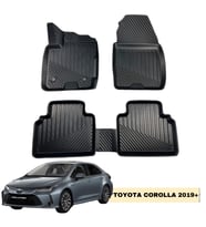 Toyota Corolla Sedan 2019+ 3D Havuzlu Araca Özel Oto Paspas