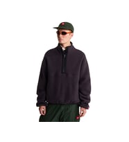 The North Face M TNF RED BOX 1/2 ZIP FLEECE Unisex Outdoor Çeyrek Fermuarlı Polar Sweatshirts NF0A8EGC0SA1 Gri