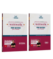 Çap Yayınları Matematik İntegral ve Türev Konu Anlatımlı Soru Bankası Seti 2 Kitap