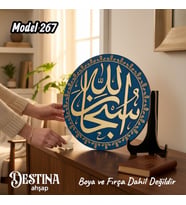 Destina Ahşap Mandala Boyama Seti- Ekonomik Seri- Eko Model 267