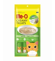 Me-O Creamy Mavi Yüzgeçli Orkinoslu Balıklı Kedi Ödül Maması 15 gr x 4