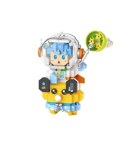 LZ-8827 ASTRONOT MAVİ 390 PARÇA BLOCK OYUNCAK