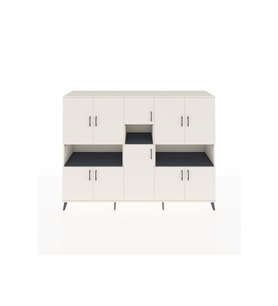 Hyperion Dolap 14 Raflı 10 Kapaklı 220x44x163 Aytaşı-Aytaşı/Antrasit