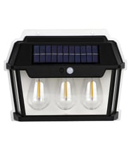 Solar Hareket Sensörlü Bahçe Aydınlatması Siyah GS910