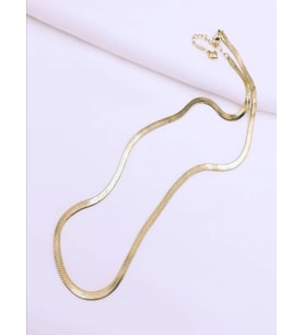 unisex çelik italyan zincir kolye 60 cm