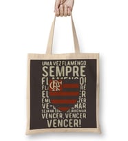 Sempre Flamengo Cinza Chumbo Bez Çanta Uzun Saplı