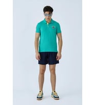 Ecko Unltd. 111050051 Leo Marine Green Erkek Polo Yaka Tshirt (Turkuaz)