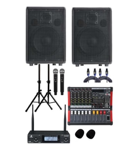 Lastvoice İdeal Plus Paket-4 Okul Tören ve Canlı Müzik Ses Sistemi Seti