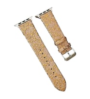 Apple Watch 42mm Creeper Desenli Kordon - Gold