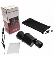 Baigish 10x40 Metal Deri Kaplamalı Rus Modeli Monoküler Dürbün