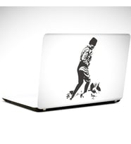 Atatürk Siyah Beyaz Laptop Sticker 13 İnch (34X24CM)