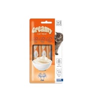 M-Pets Creamy Yengeçli Sıvı Kedi Ödülü 4x15gr (Çok Renkli)