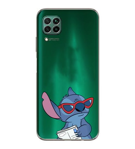 Huawei P40 Lite Uyumlu Baskılı Yumuşak Silikon Şeffaf Telefon Kılıfı