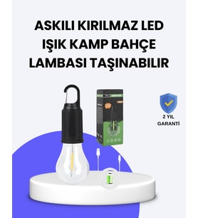 Çok Yönlü Asma Kancalı Kamp Işığı