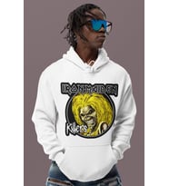 Iron Maiden Killers Rock Metal Baskılı Unisex Oversize Müzik Grubu Hoodie
