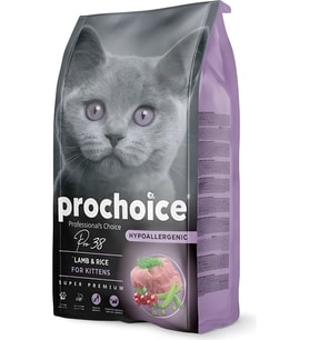 Pro Choice Pro 38 Kuzulu&Pirinçli Yavru (Kitten ) Kedi Maması 2 kg