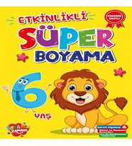 Etkinlikli Süper Boyama 6 Yaş