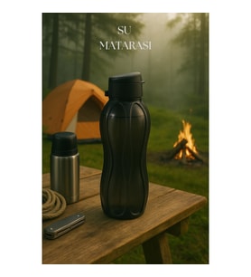 Suluk & Su Şişesi & Sporcu Matara Füme 1 Lt