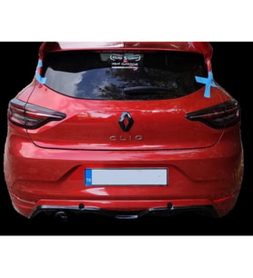 ps dizayn Renault Clio 5 (2019 - 2022) Arka Tampon - Eki (Plastik)