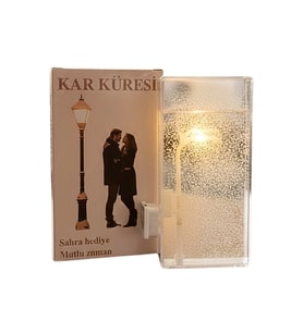 Kar Küresi PVC Dekor Lamba