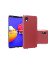 Samsung Galaxy A01 Core Kılıf Şeffaf Silikon Hibrit Case (Renksiz)