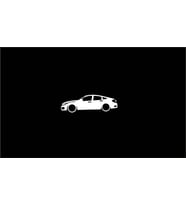 Civic FC5 10. Nesil sedan basık kelebek cam stickeri 2 adet