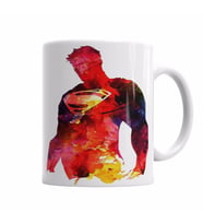 Super Man Kupa Bardak Porselen