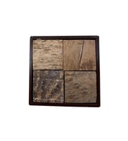 Ahşap Naturel Ceviz Kabuğu Mocca 32 Mm. Kulp