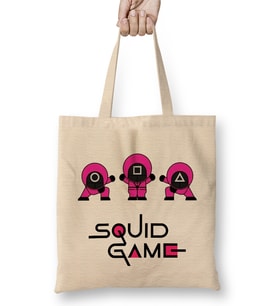 Squid Game 02 Bez Çanta Uzun Saplı