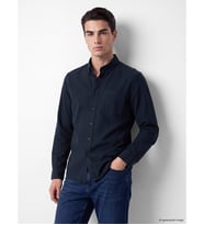 LCWAIKIKI Classic Lacivert Regular Fit Oxford Erkek Gömlek