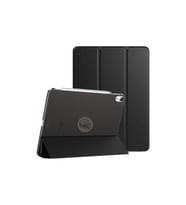 iPad Air 11 inç 6. Nesil M2 Çip Uyumlu Akıllı Smart Cover Tablet Kılıfı (Siyah)