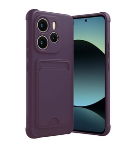 Xiaomi Redmi Note 14 4g Kelvin Kartvizitli Silikon - Derin Mor