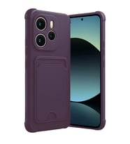 Xiaomi Redmi Note 14 4g Kelvin Kartvizitli Silikon - Derin Mor