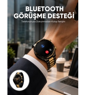 Amoled Ekran Akıllı Saat Uyku Nabız Adım Ölçer Su Geçirmez Yeni Nesil