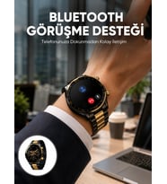 Amoled Ekran Akıllı Saat Uyku Nabız Adım Ölçer Su Geçirmez Yeni Nesil