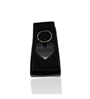 Kişiselleştirilebilir Kalp Model Şık Metal Anahtarlık