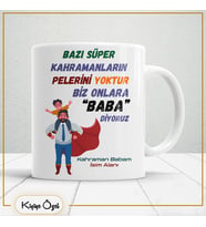 Babalar Günü Özel Hediye Çay Kahve Kupa Bardak-baba38